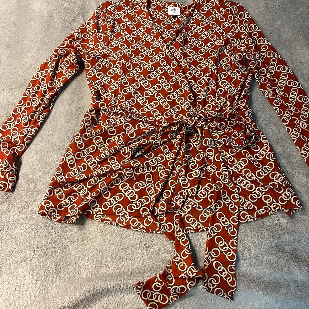 Cabi 3951 Ringleader Wrap Top